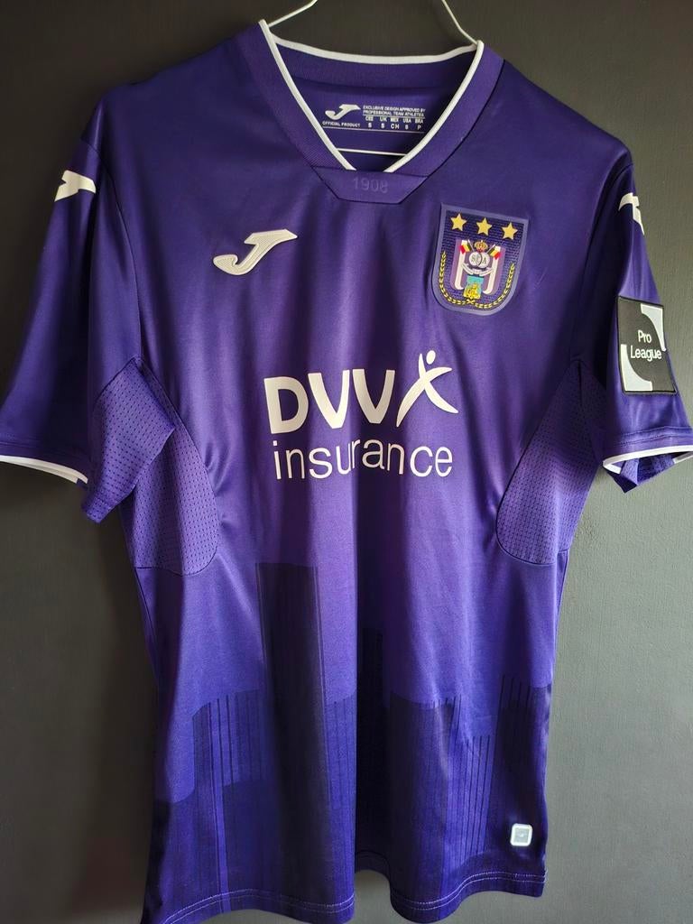 Collectors shirt J. DOKU bij sporting Anderlecht 2020, Ophalen of Verzenden, Zo goed als nieuw, Shirt