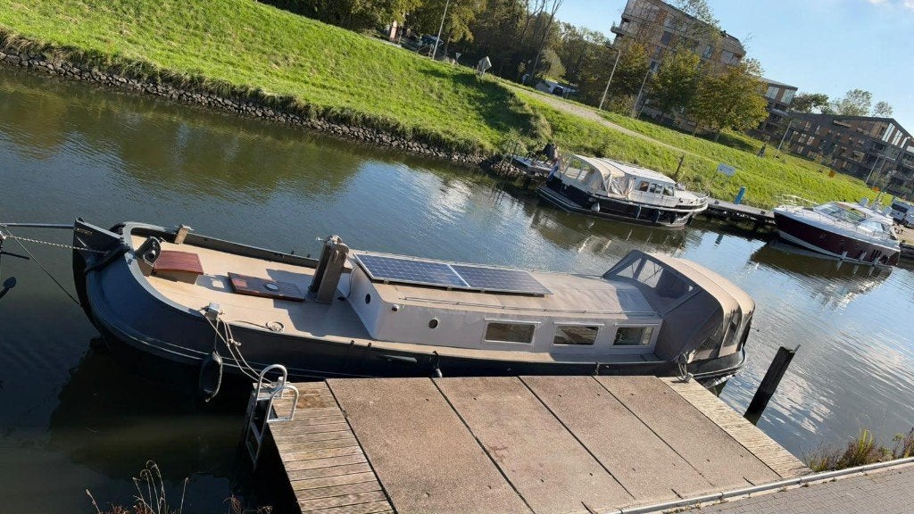 Woontjalk 14.50 m - Ruim Woonschip (instapklaar), Overige merken, 80 cm, 80 pk, Ophalen