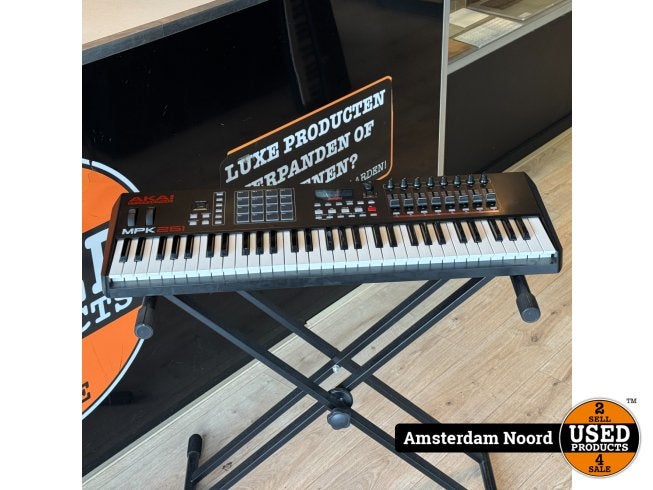 Akai Professional MPK261 Midi-Keyboard, Akai, Zo goed als nieuw, Support@akai.com, Akai Professional
200 Scenic View Drive
Suite 201
Cumberland, RI 02864
United States
