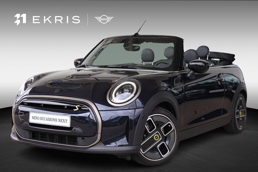 MINI Electric Cabrio MINI Yours | Harman Kardon | Active Cru, Auto's, Mini, Automatische klimaatregeling, Zwart, 184 pk, 201 km