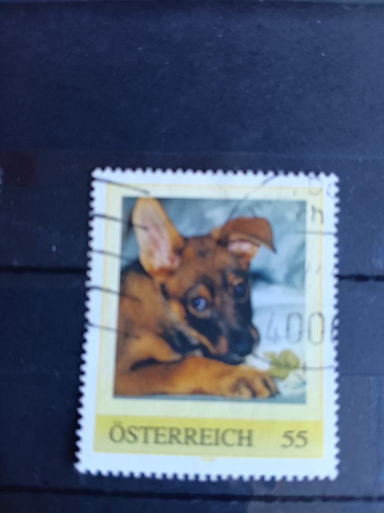 Persoonlijke zegel Oostenrijk, Verzenden, Gestempeld