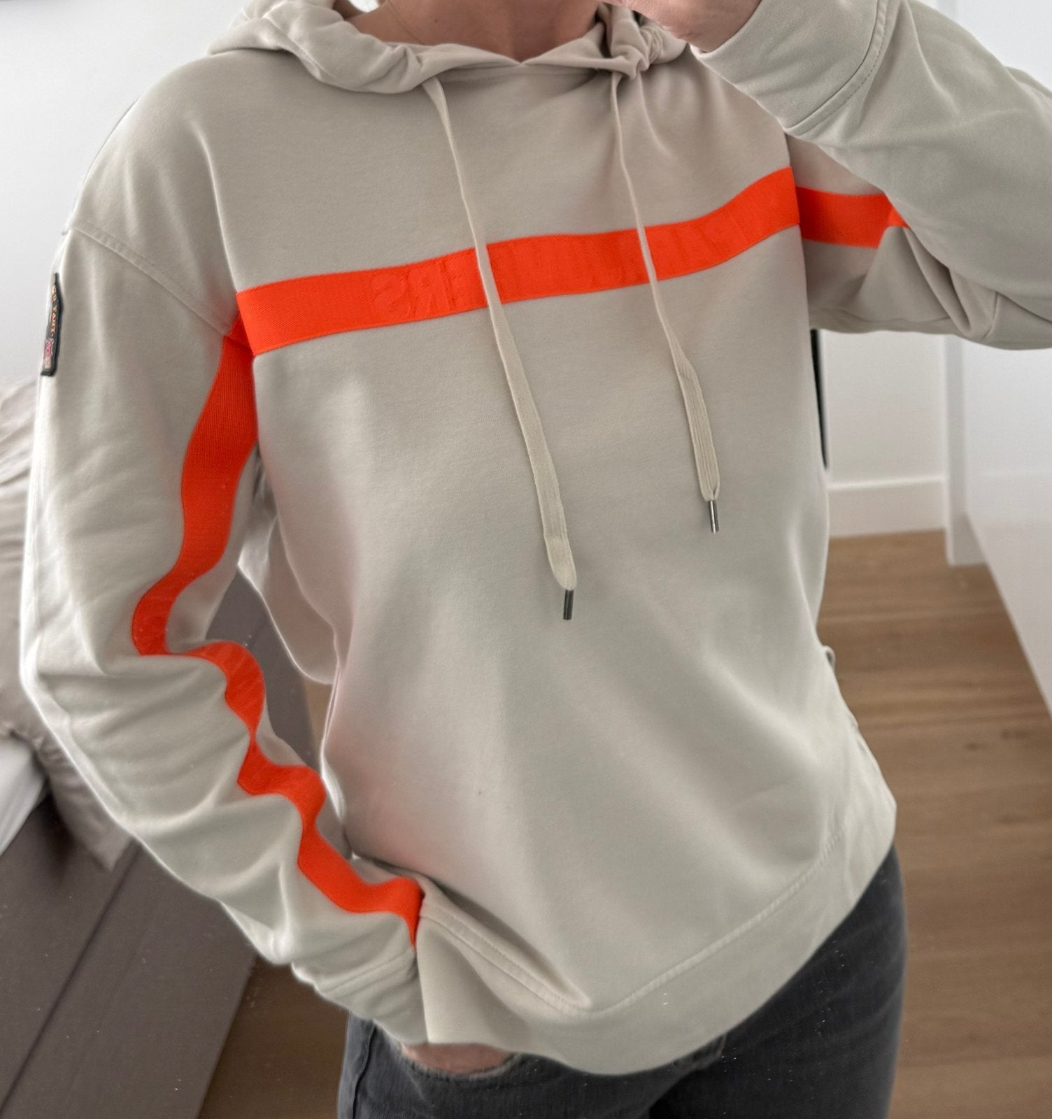 Parajumper hoodie Fleece maat XS, Ophalen of Verzenden, Zo goed als nieuw, Maat 34 (XS) of kleiner, Beige