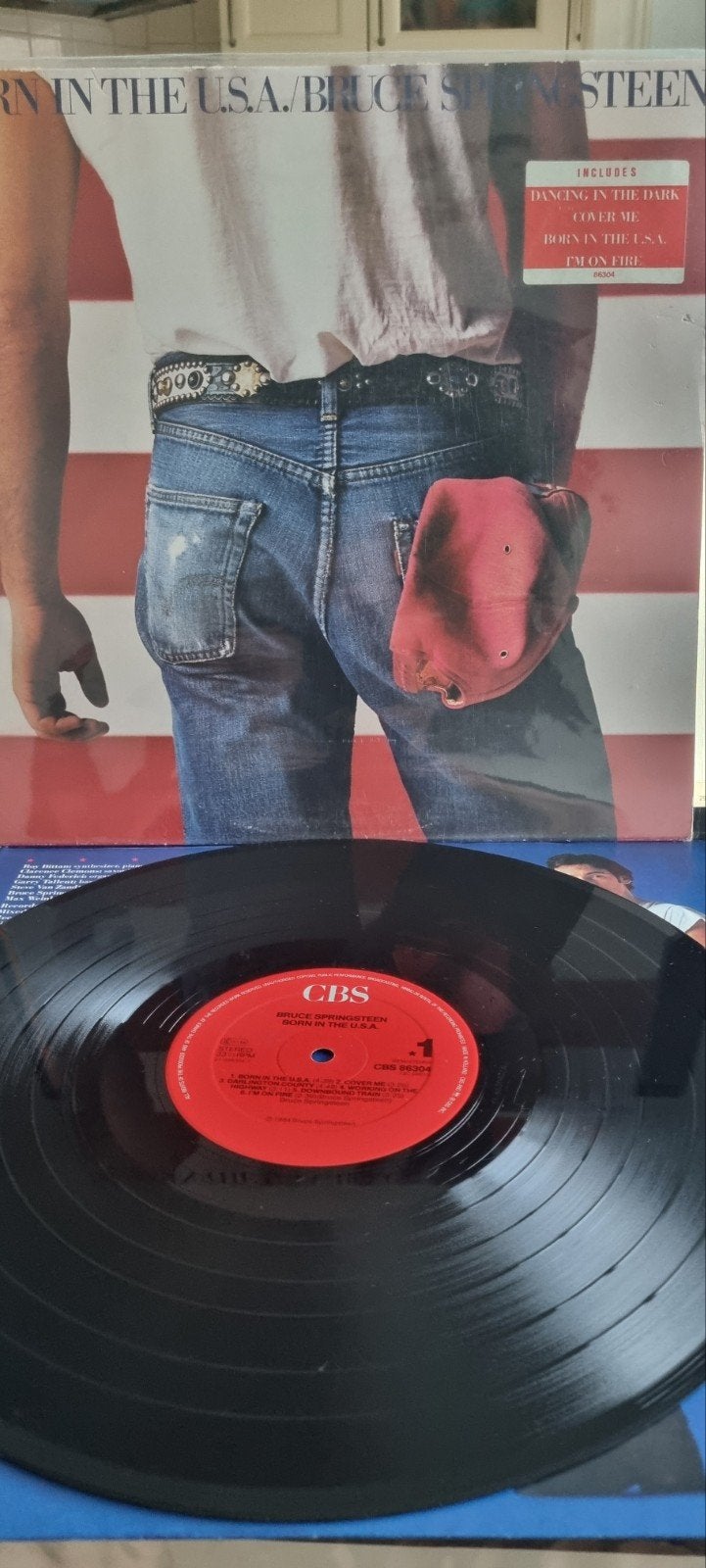 Bruce Springsteen - Born in the U.S.A. LP (1984), LP, Gebruikt, Originele persing, Ophalen of Verzenden