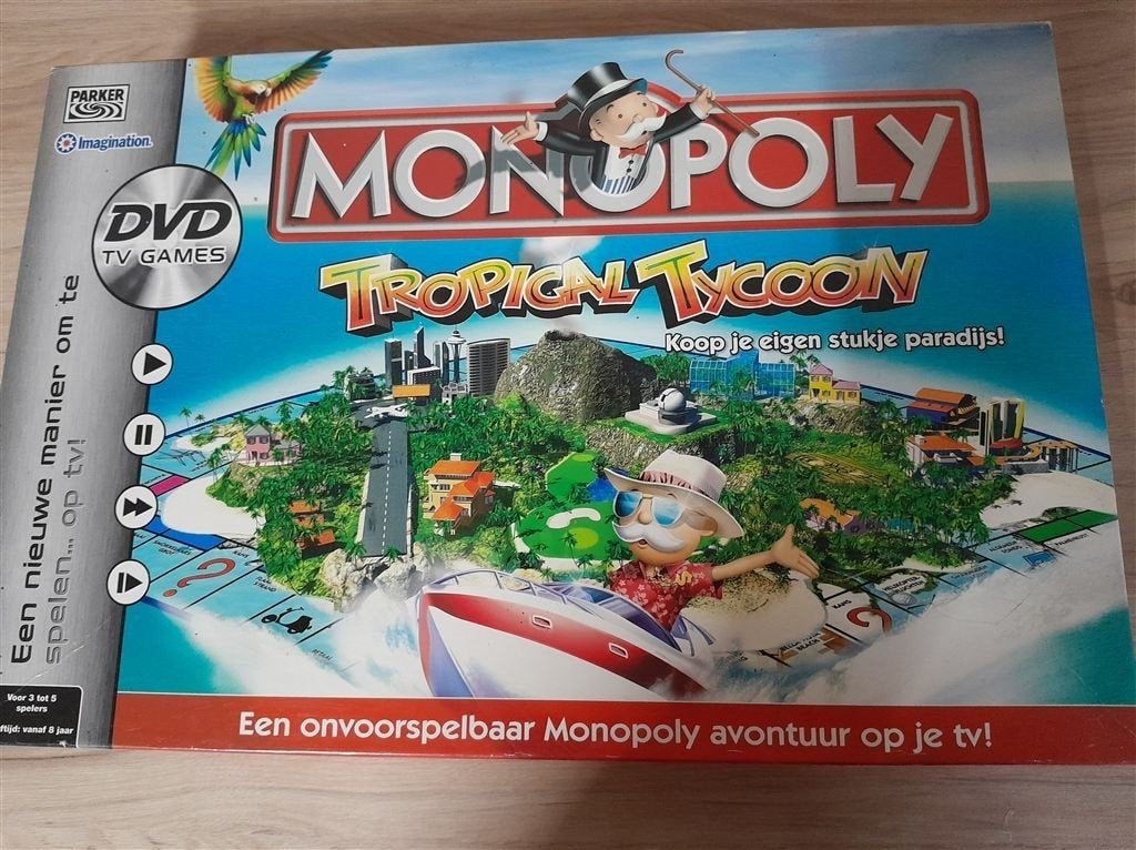 Monopoly Tropical Tycoon - s1347, Verzenden, Zo goed als nieuw