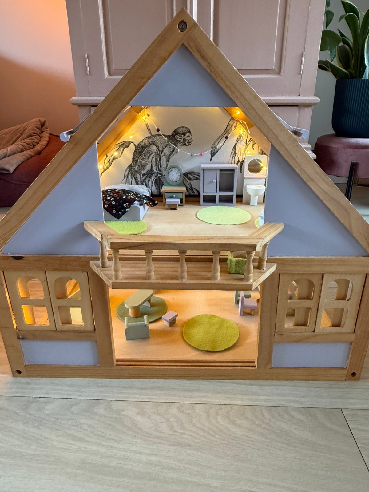 Poppenhuis, Ophalen, Zo goed als nieuw, Poppenhuis