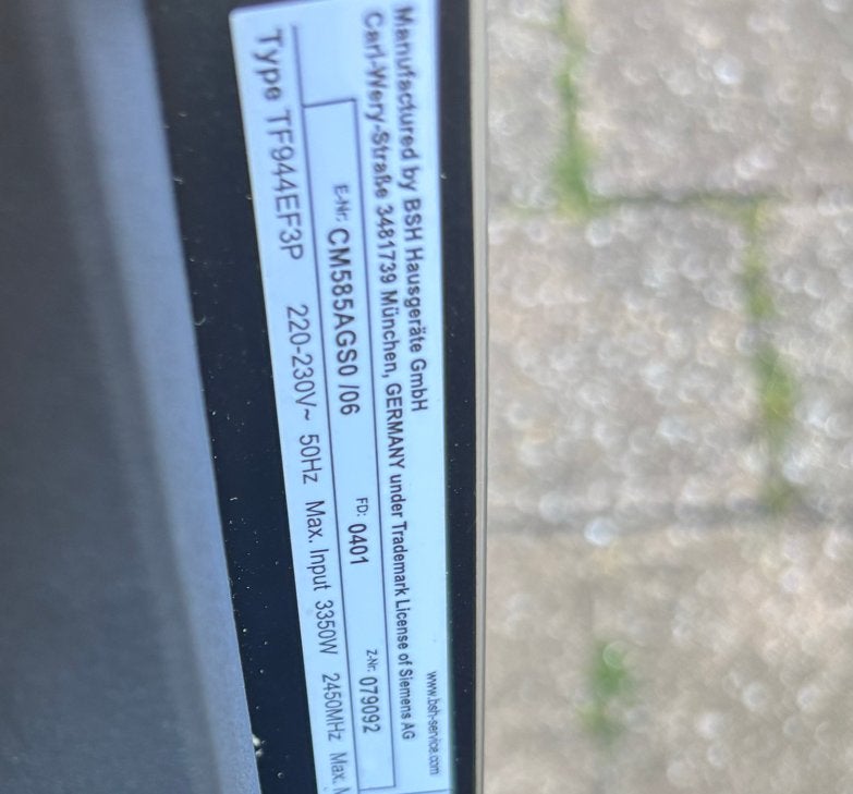 Siemens Inbouw Oven - Zwart, Zo goed als nieuw, Witgoed en Apparatuur, Ovens, Ophalen, Oven, Siemens, Zo goed als nieuw