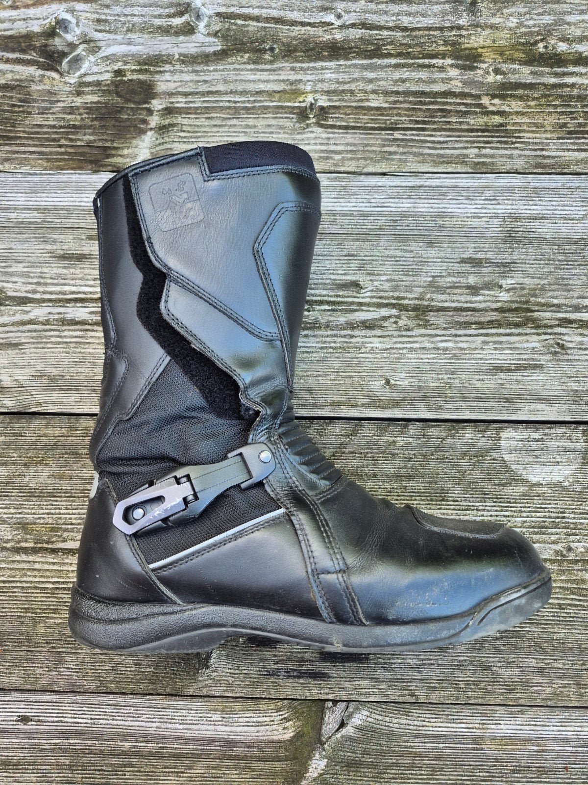 Dane, Motorlaarzen, Leer  Maat 43, winter, Dane, Heren, Ophalen of Verzenden, Laarzen