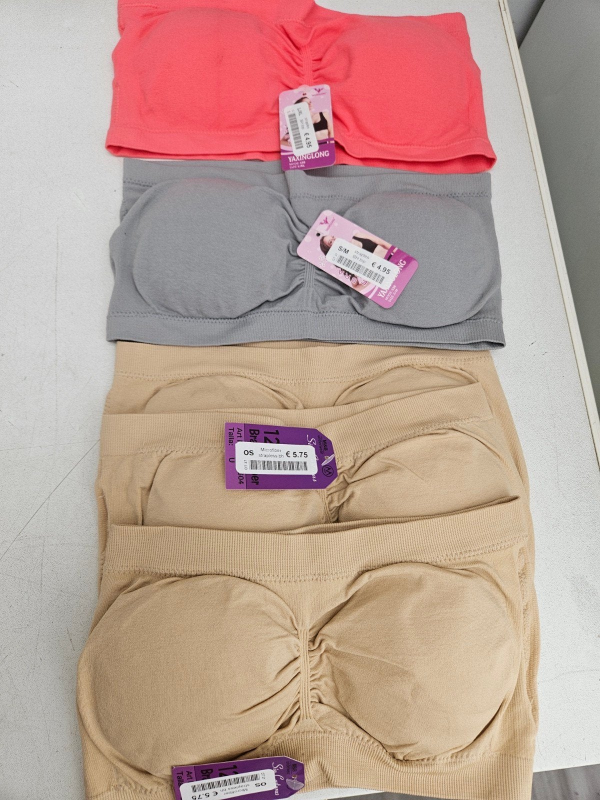 5 Strapless BH's - Comfortabel en Onzichtbaar, Ophalen of Verzenden, Overige kleuren, BH
