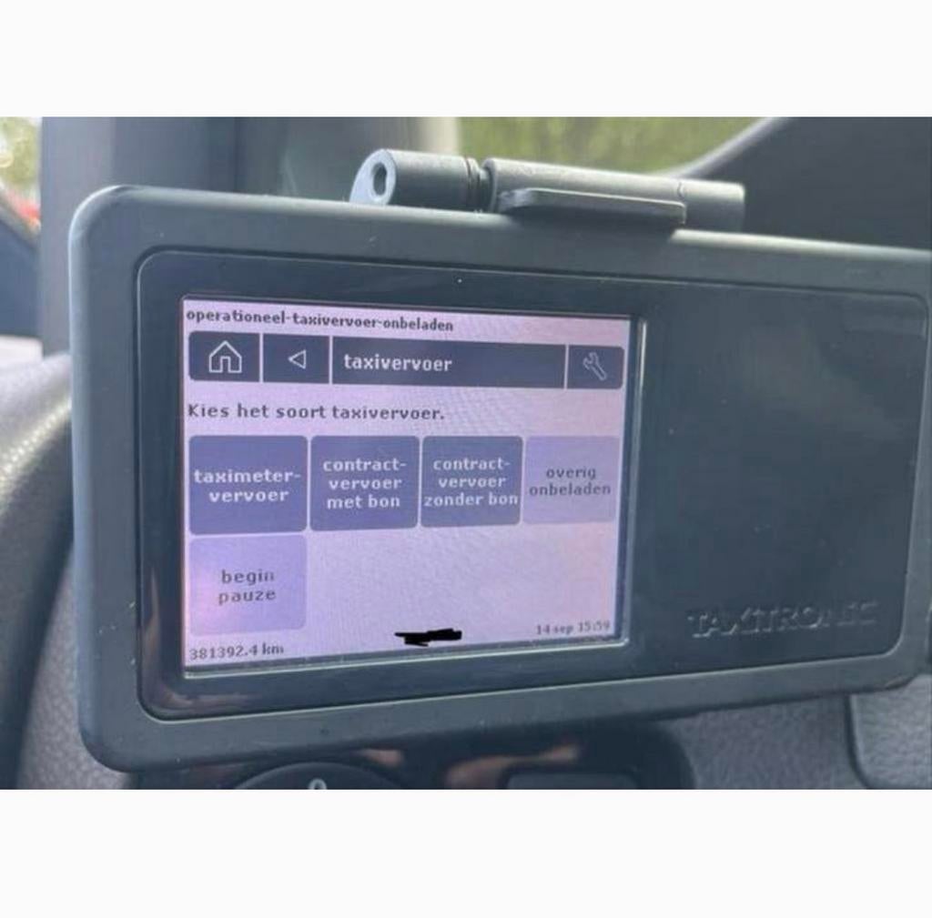 Bct taxi apparaat, Ophalen of Verzenden, Zo goed als nieuw