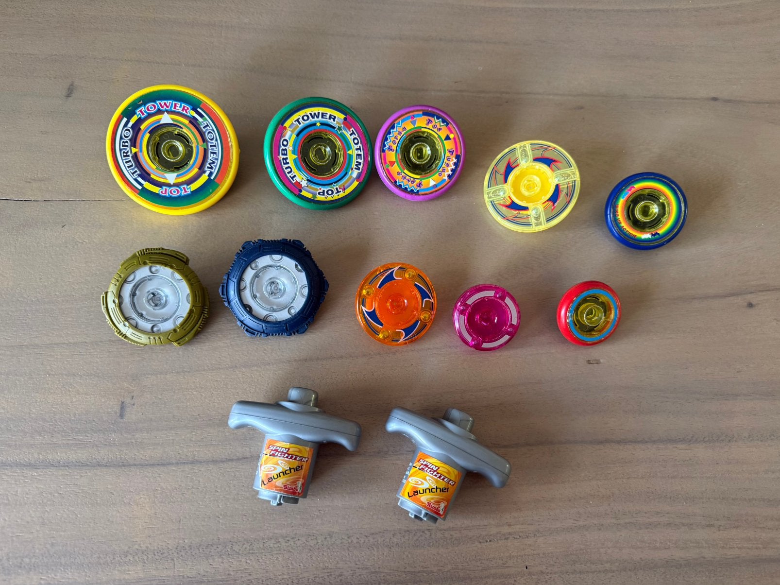 Spin Fighter tollen, Kinderen en Baby's, Speelgoed | Overig, Ophalen of Verzenden, Zo goed als nieuw, Jongen of Meisje