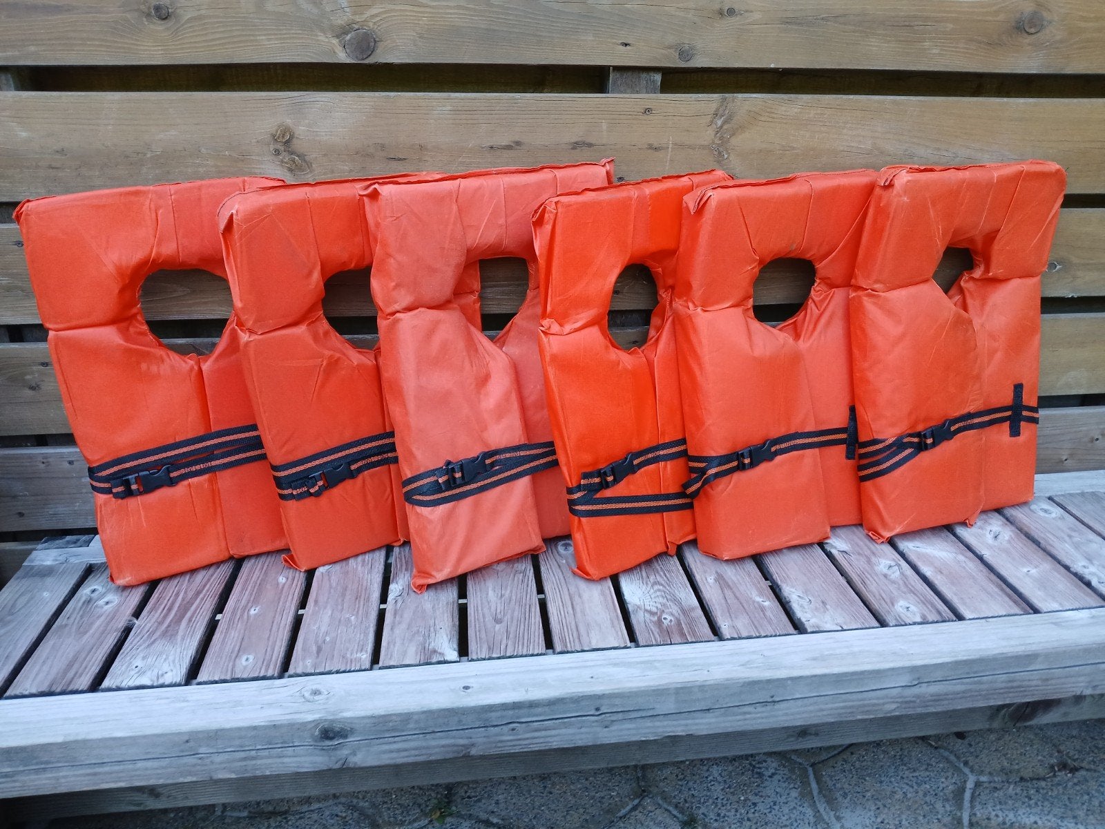 6x reddingsvest volwassenen, Watersport en Boten, Watersportkleding, Ophalen, Gebruikt, Dame of Heer, Reddingsvest of Zwemvest