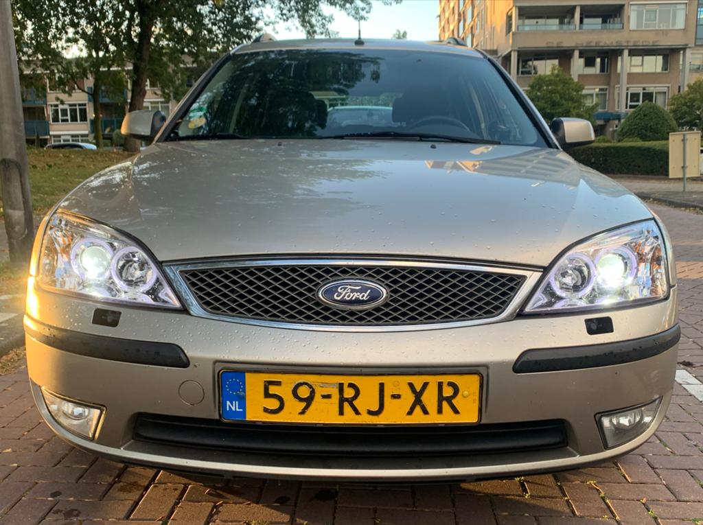 Ford Mondeo ‘05 *JONGERE MOTOR 188.500 km + Div.Nwe onderd., Auto's, Ford, 1334 kg, Zwart, Leder en Stof, Origineel Nederlands