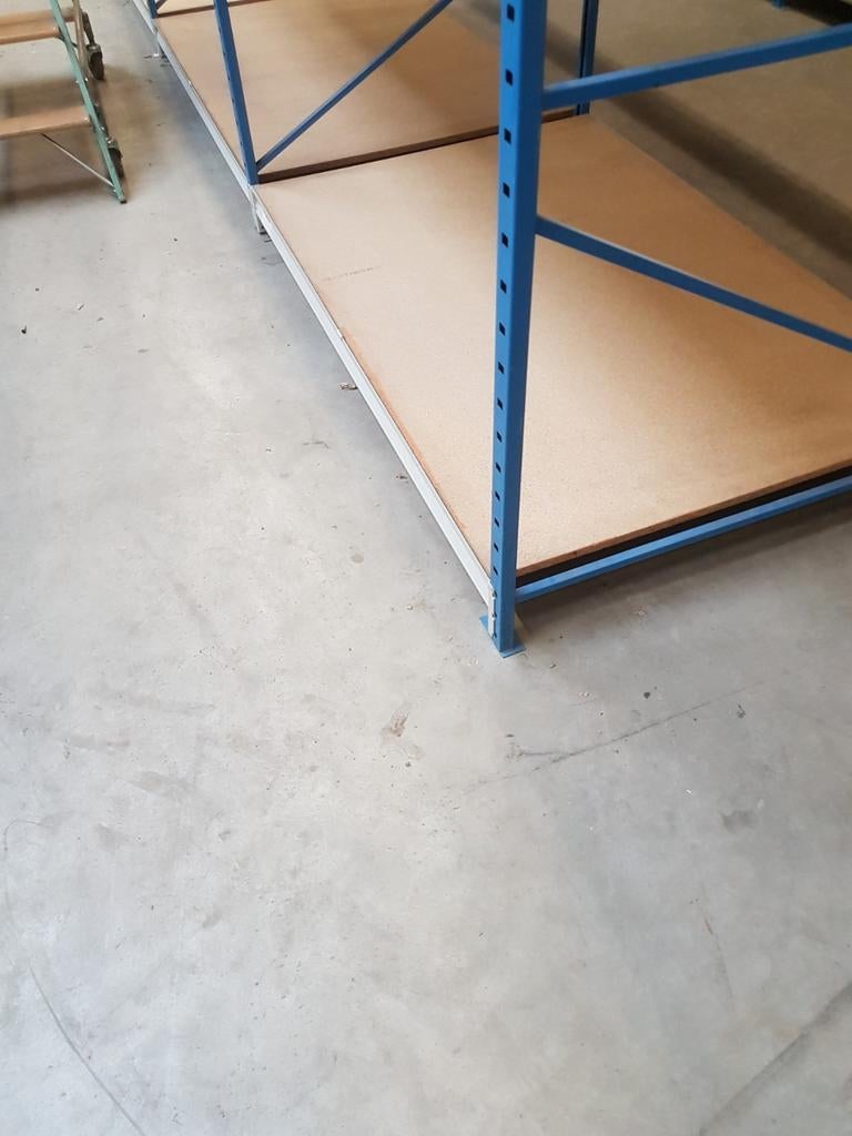 Grote stellingen lang, diep en hoog 2.1x1.2x3m + 1.9x1.2x3m, Huis en Inrichting, Kasten | Stellingkasten, Gebruikt, Ophalen