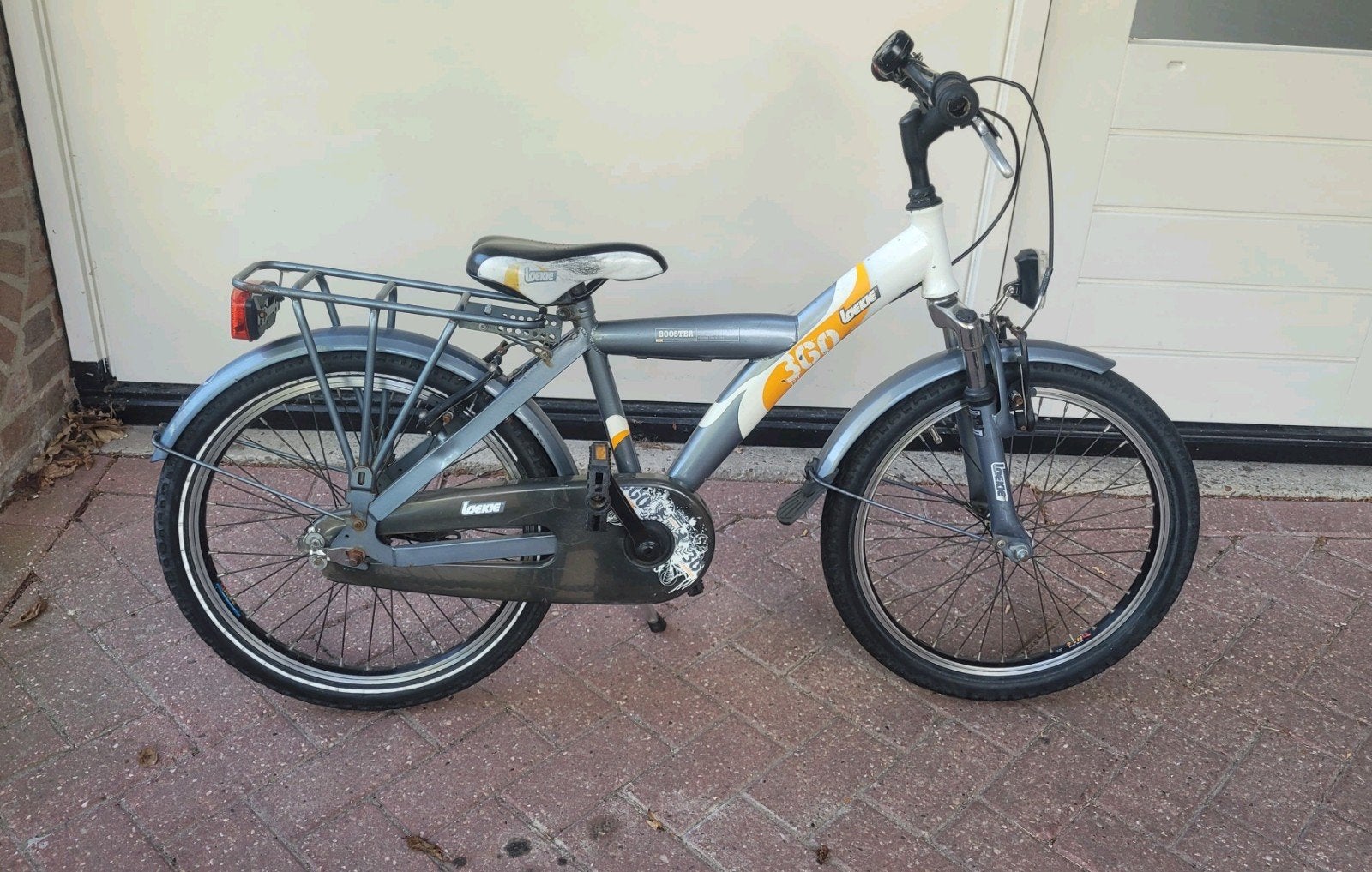 Loekie booster fiets 20 inch, Fietsen en Brommers, Ophalen, Terugtraprem, Gebruikt, Loekie Booster