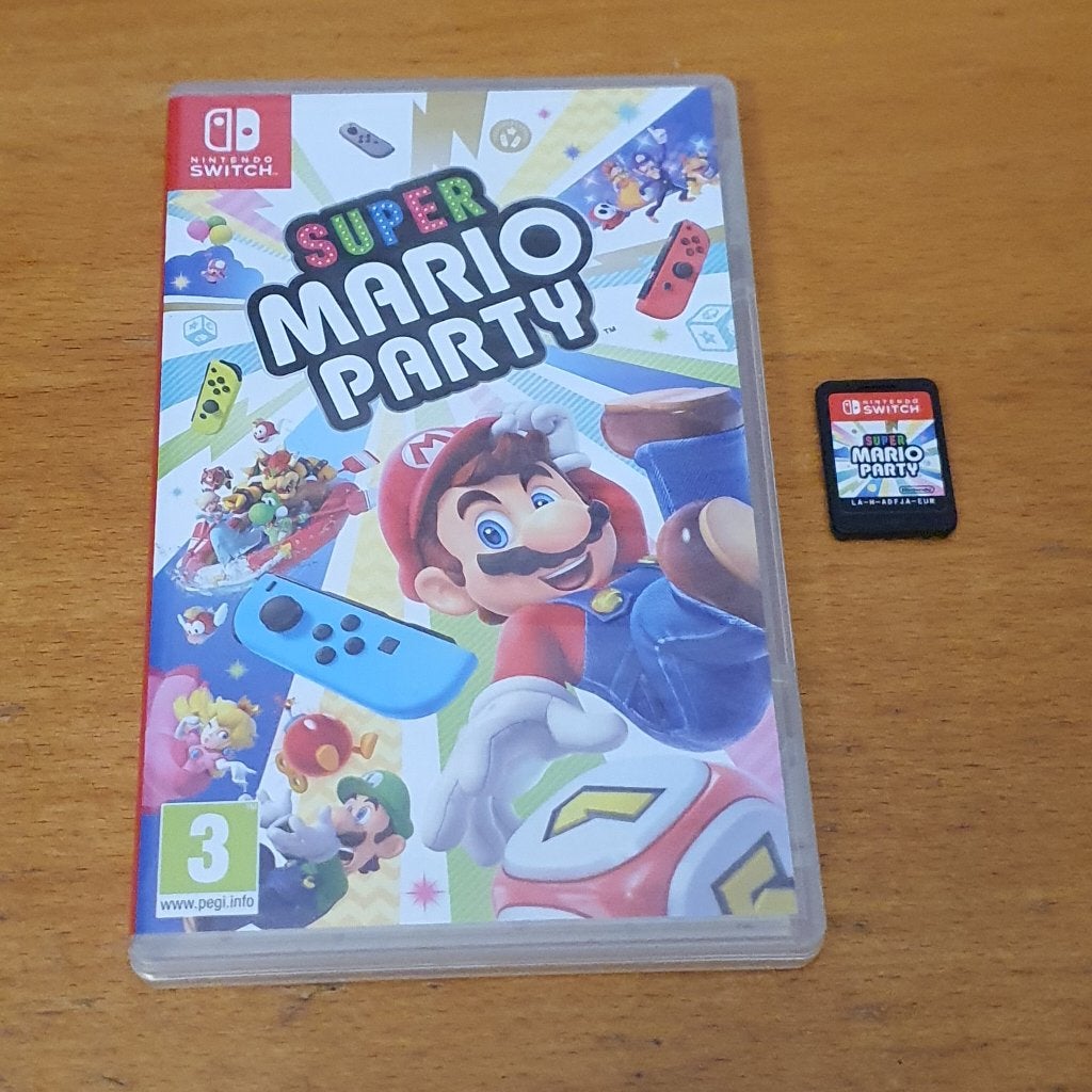 SWITCH | Super Mario Party, Spelcomputers en Games, Gebruikt, Overige genres, Ophalen of Verzenden, 3 spelers of meer