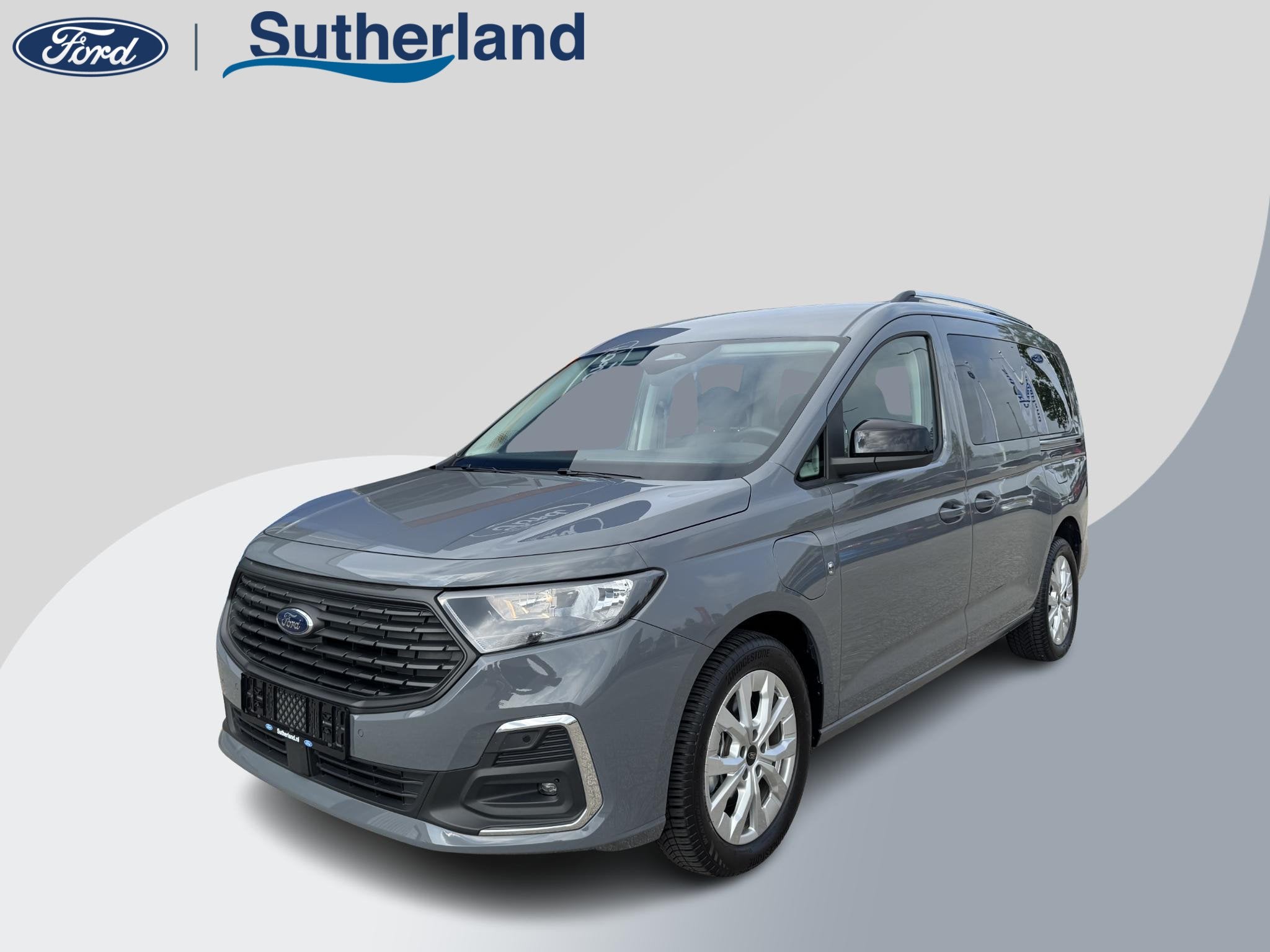 Ford Tourneo Connect 1.5 EcoBoost PHEV L2 Limited 150pk | 11, Auto's, Ford, Stof, Euro 6, 4 cilinders, 150 pk