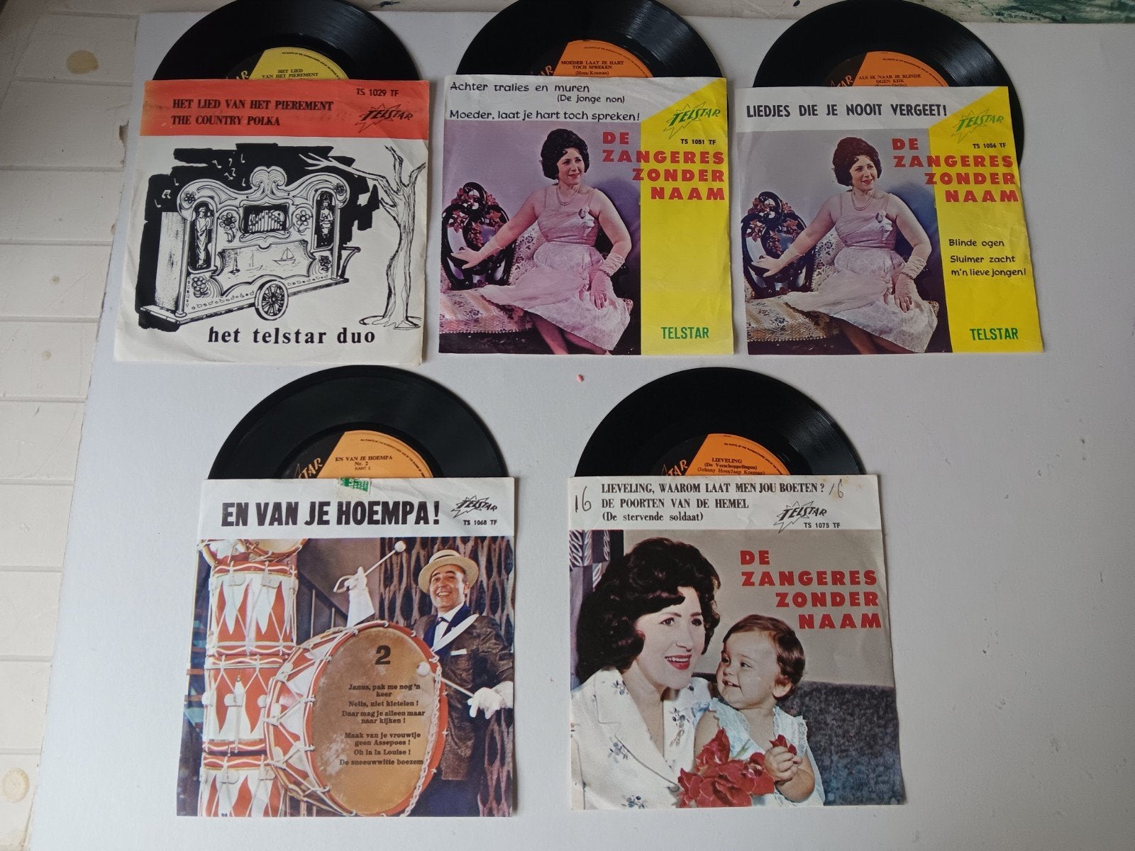 telstar singles, Ophalen of Verzenden, Gebruikt, Nederlandstalig