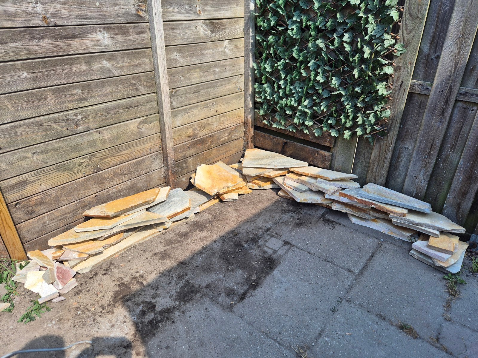 flagstones kwartsiet, Tuin en Terras, Zand, Ophalen, Nieuw, Overige typen
