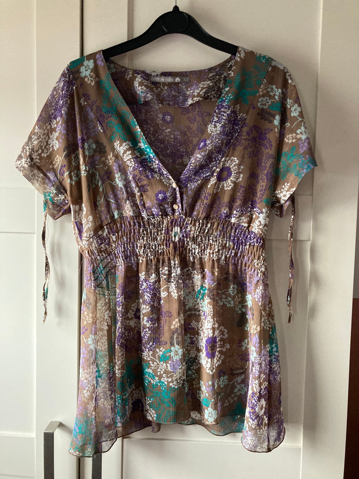 Dames shirt maat XS, Ophalen of Verzenden, Gedragen, Maat 34 (XS) of kleiner, Korte mouw