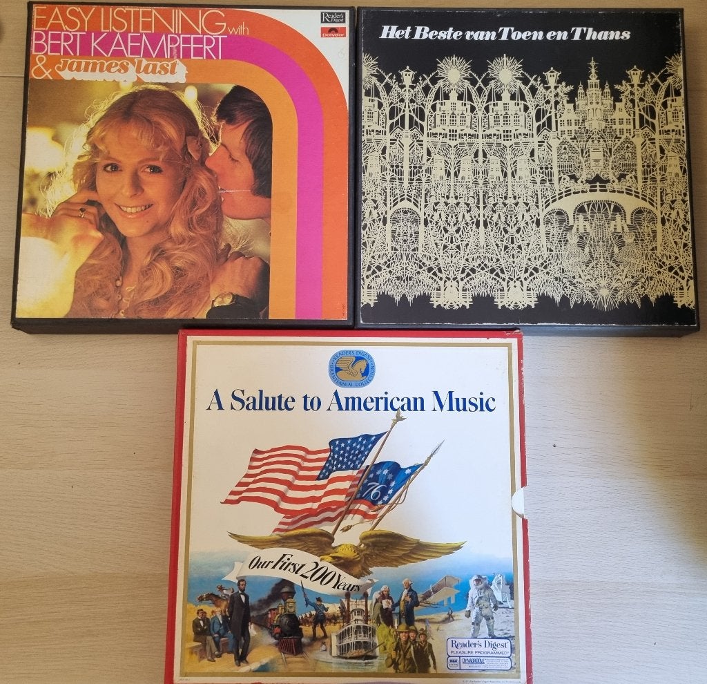 Diverse LP Boxsets - Klassiek, Easy Listening, Pop, Cd's en Dvd's, Vinyl | Overige Vinyl, Ophalen, Boxset, Zo goed als nieuw, 12 inch