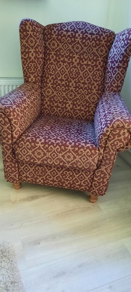 Fauteuil, Ophalen, Gebruikt, Minder dan 75 cm, Stof