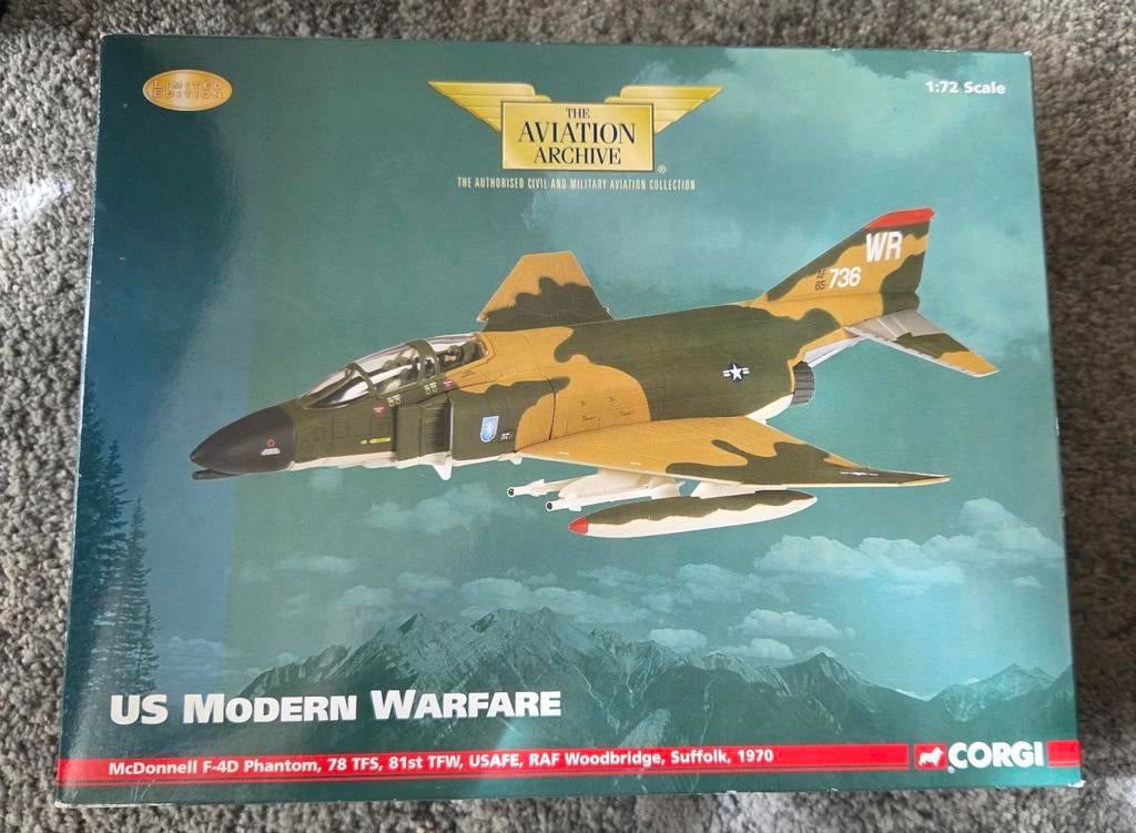Corgi McDonnell F-4D Phantom 1:72 Limited Edition, Ophalen