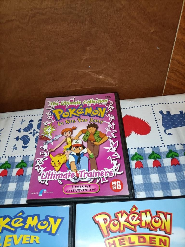 Pokémon DVD Collectie - 5 Films/Series, Avontuur, Gebruikt, Alle leeftijden, Ophalen of Verzenden
