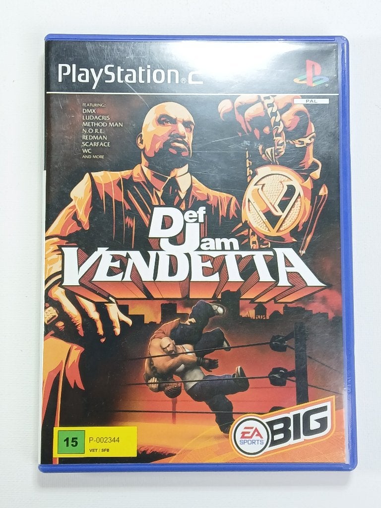Def Jam VENDETTA - PlayStation 2 - PAL - Compleet, Spelcomputers en Games, Games | Sony PlayStation 2, Zo goed als nieuw, Vechten