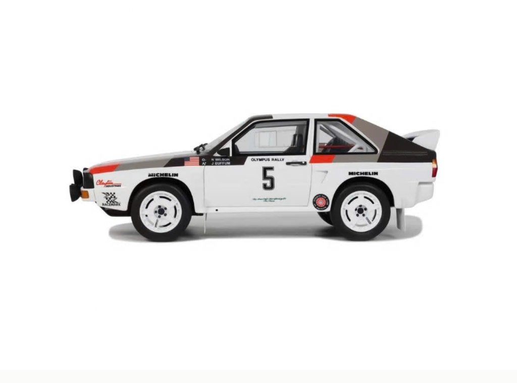 Audi Sport quattro Olympus Rally '86 OTTO MOBILE 1/18 OT1159, Hobby en Vrije tijd, Modelauto's | 1:18, Ophalen of Verzenden, Nieuw