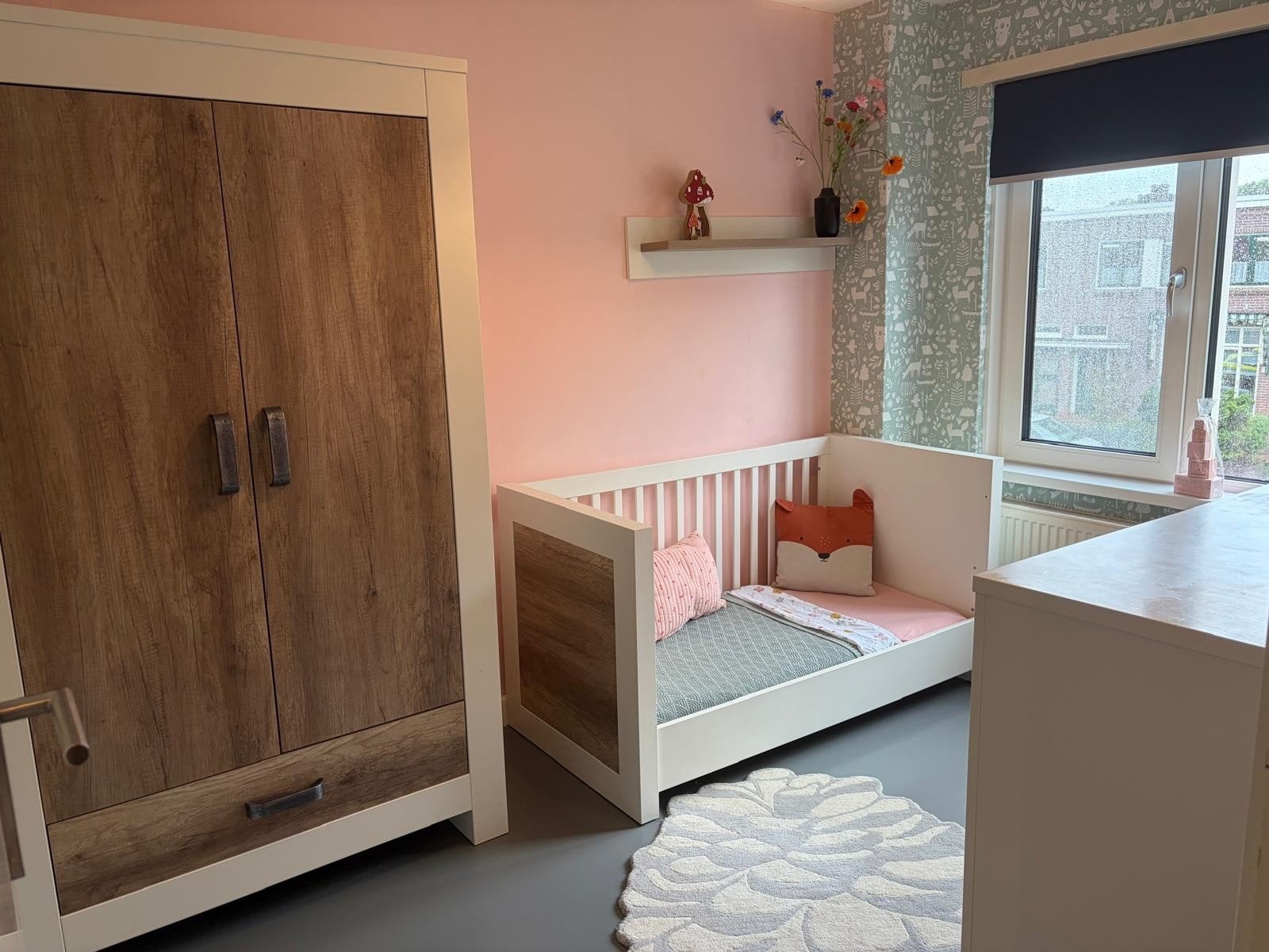 Complete kinderkamer Kidsmill Long Island te koop!, Ophalen, Gebruikt, Jongetje of Meisje