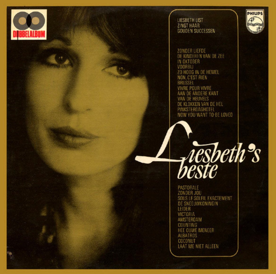 LP dubbel album Liesbeth List Liesbeth‘s Beste 2x vinyl, Originele persing, Ophalen of Verzenden, Zo goed als nieuw, Levenslied of Smartlap