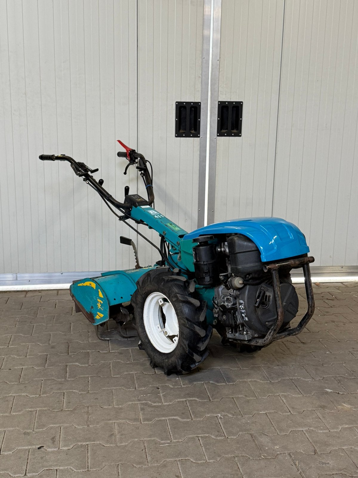 Bertolini 411 tuinfrees, grondfrees Diesel elektrische start, Ophalen, Gebruikt, 50 cm of meer, Versnellingen