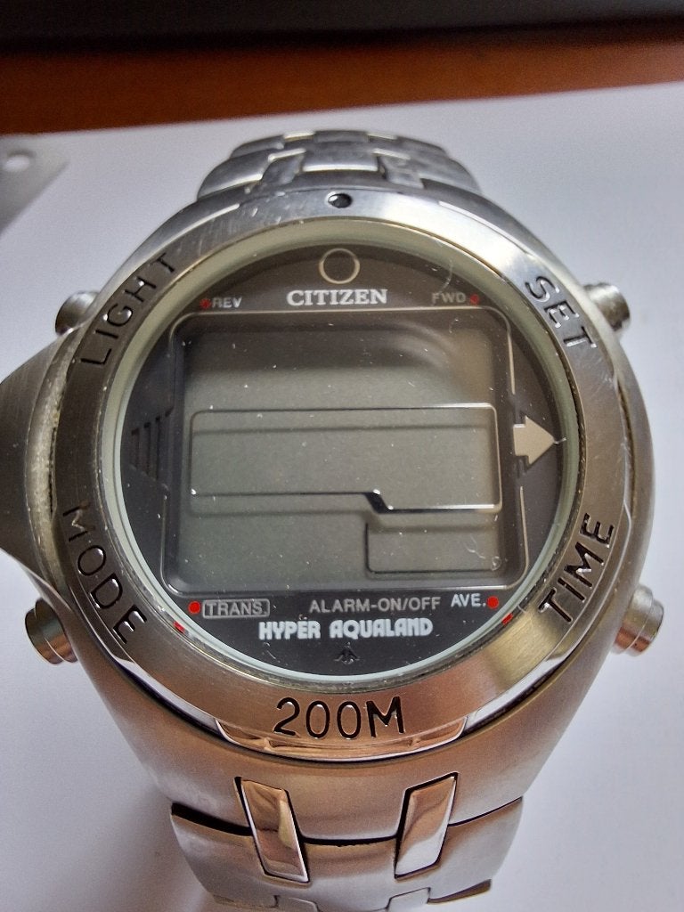 Citizen Promaster Hyper Aqualand duikhorloge, Staal, Gebruikt, Staal, Ophalen of Verzenden