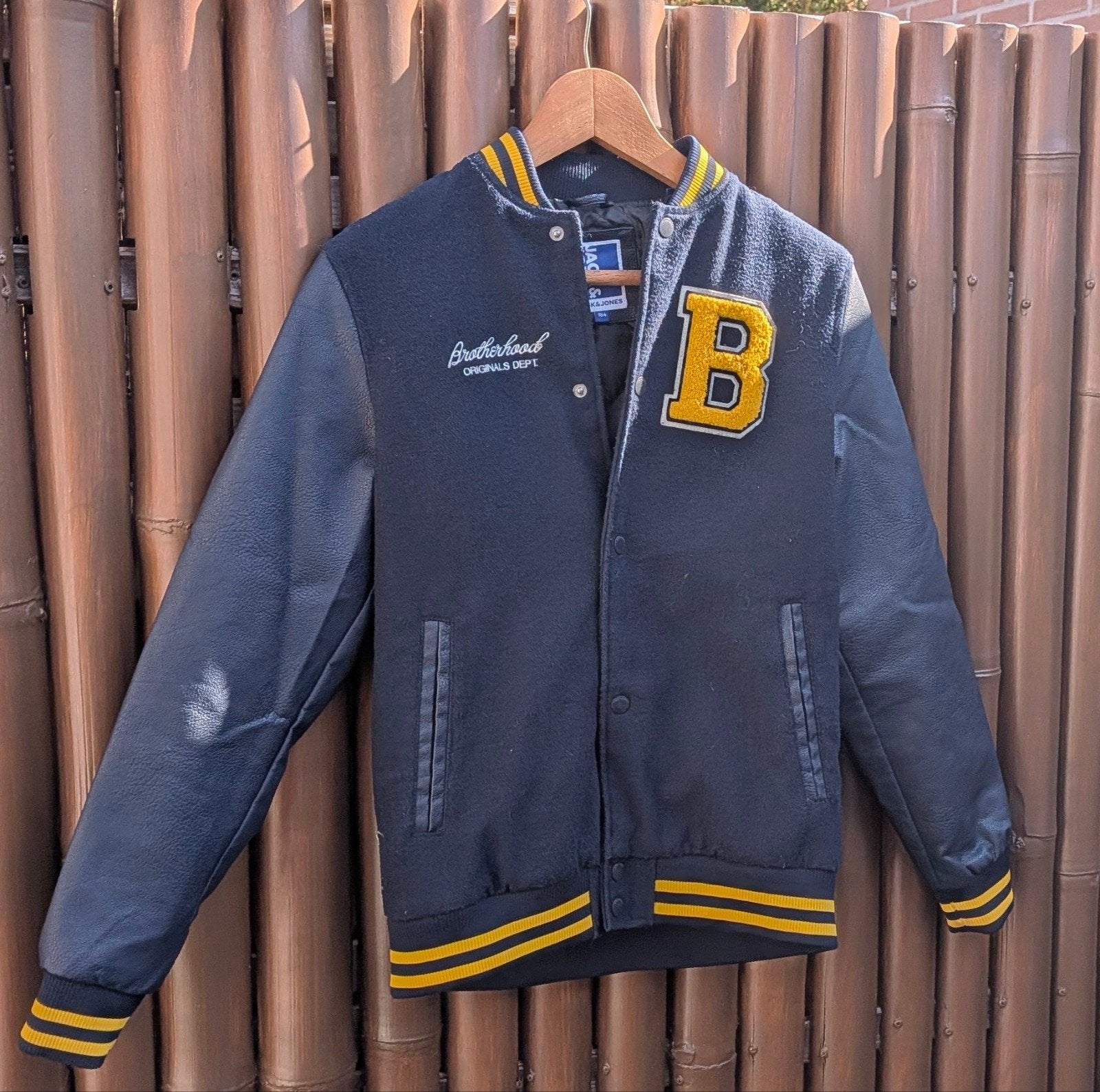 Jack & Jones College Bomberjack Maat 164, Gebruikt, Ophalen of Verzenden, Jas, Jongen