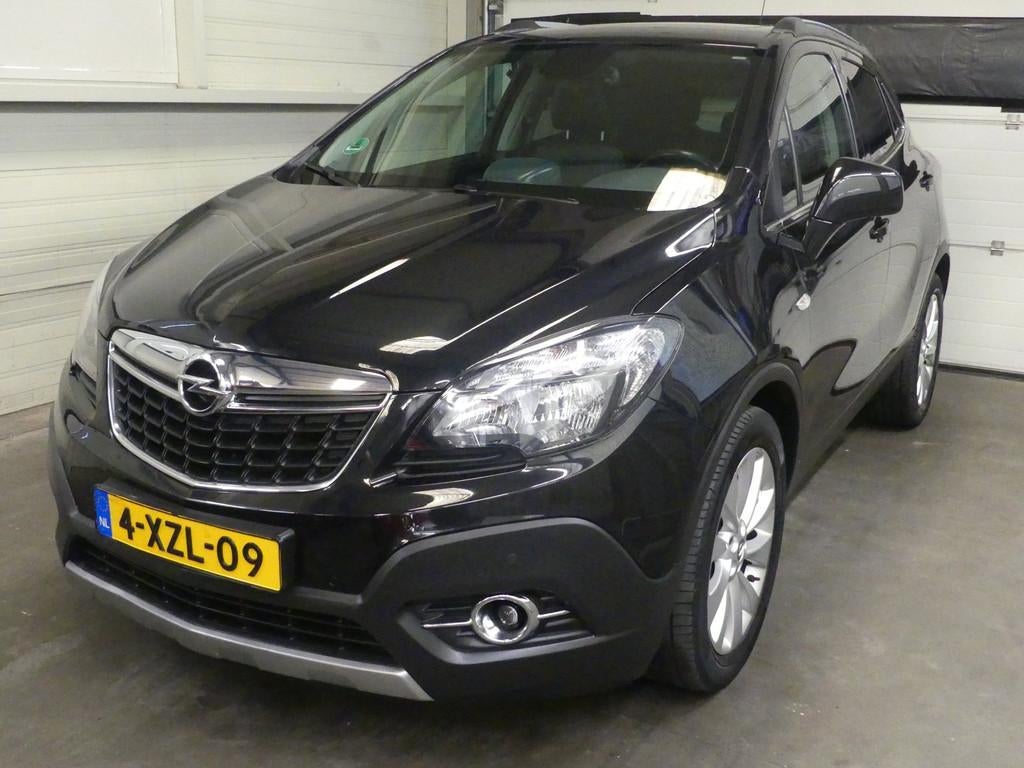 Opel Mokka 1.4 T Cosmo - Cruise Control - Stuurverwarming, Auto's, Opel, Voorwielaandrijving, Euro 5, Gebruikt, Zwart