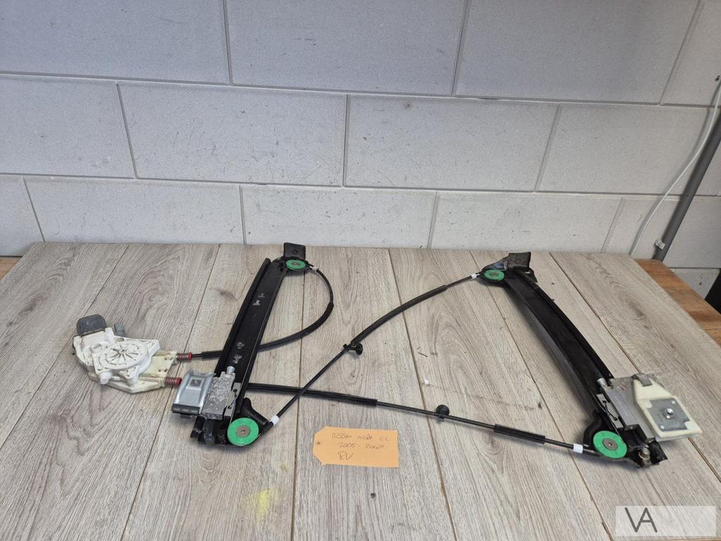 Nissan Micra cc 2005 - 2009 raammechaniek rechts voor €150, Gebruikt, -, -, Ophalen of Verzenden