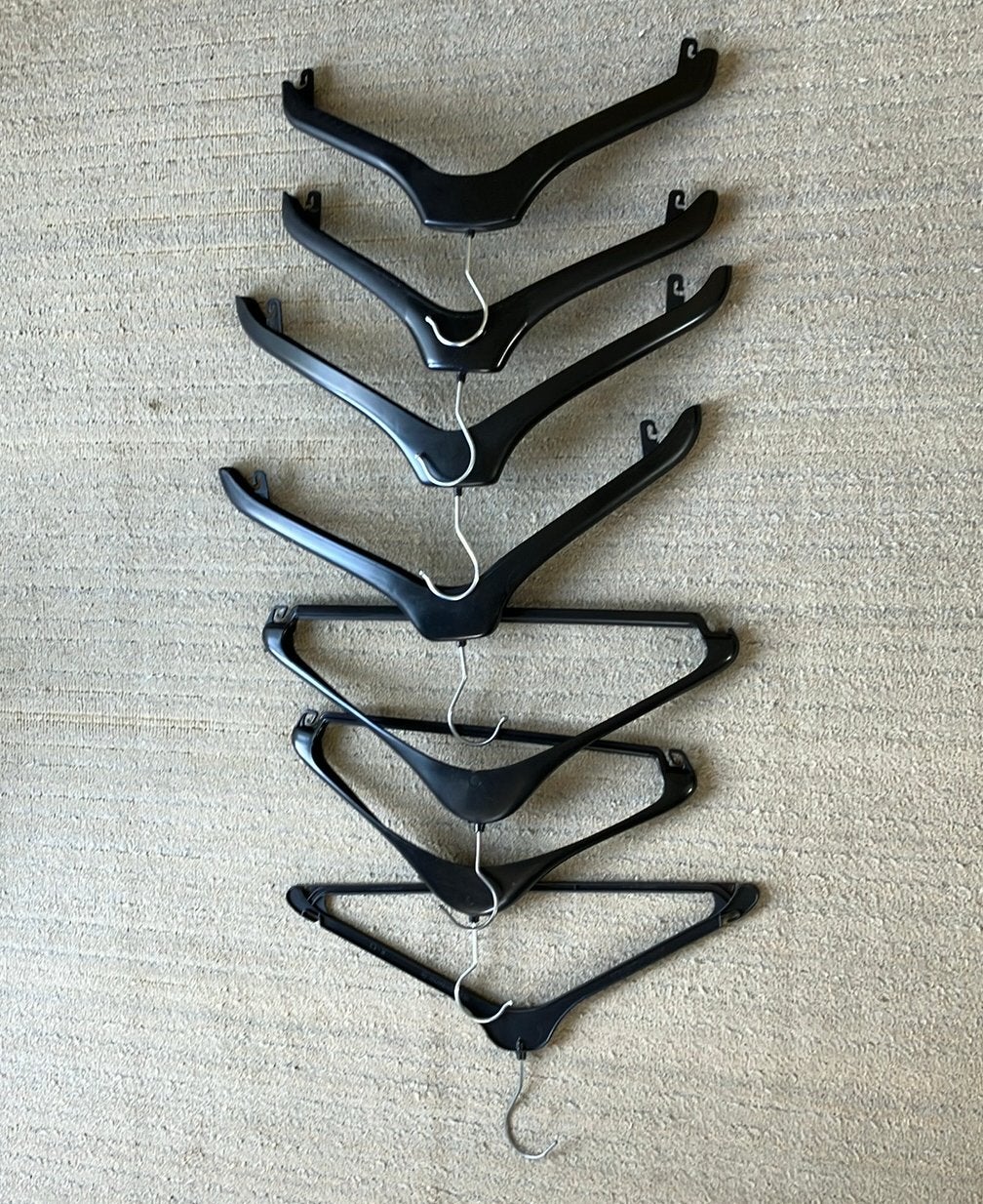 Kleerhangers, Ophalen, Gebruikt, Kunststof