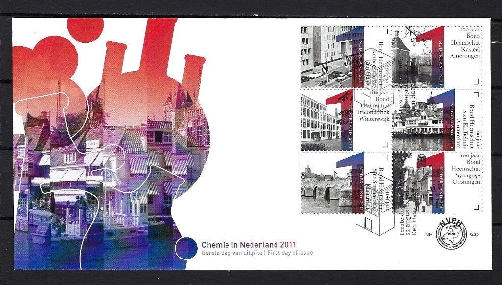 FDC NVPH E633 onbeschreven, Ophalen of Verzenden, Onbeschreven, Nederland