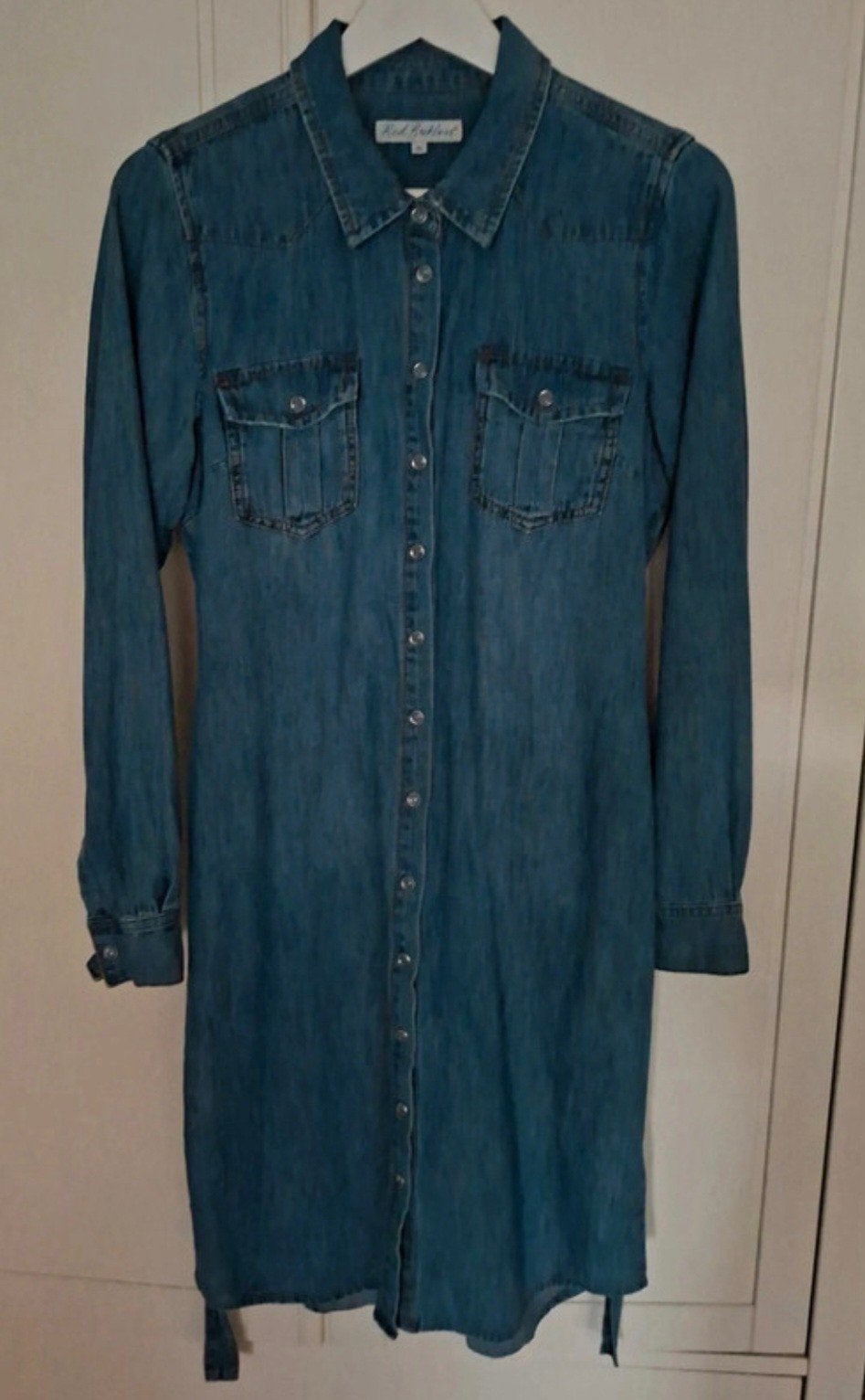 spijkerjurkje denim Red Button mt M met ceintuur – maat M, Verzenden