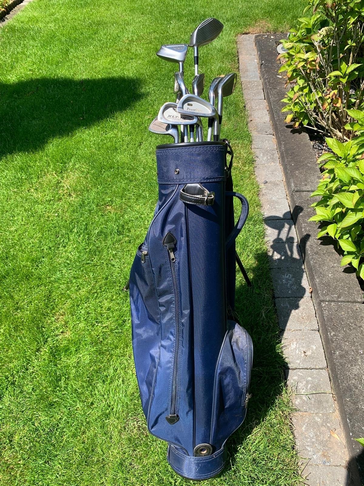 Complete DUNLOP golfset (9 stuks) voor rechtshandigen, Ophalen, Gebruikt, Set, Overige merken