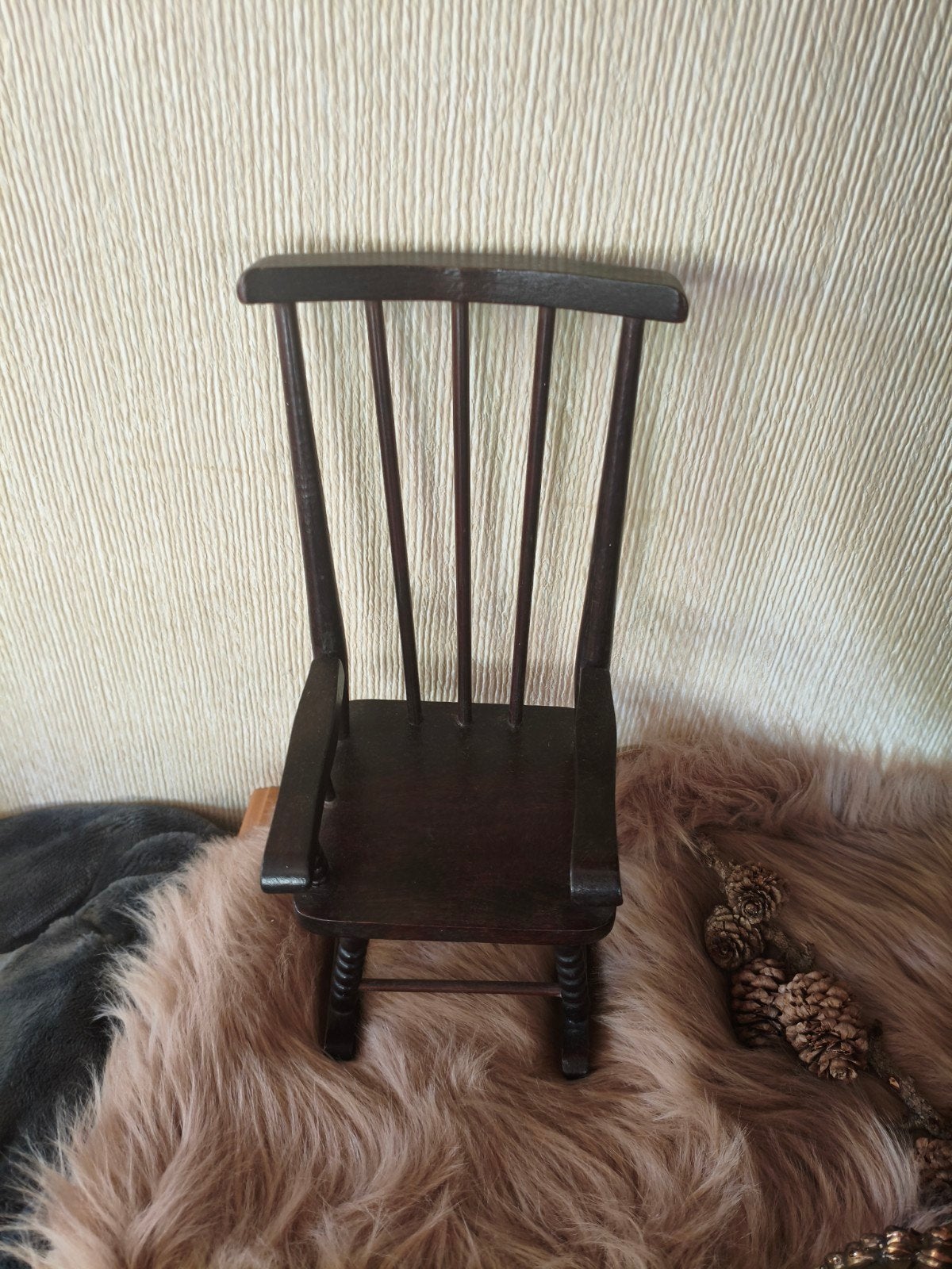 Houten schommelstoel 26cm hoog, Ophalen