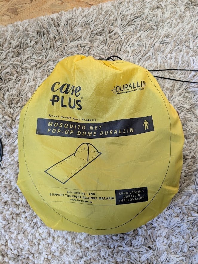 Mosquito net Care plus, Ophalen