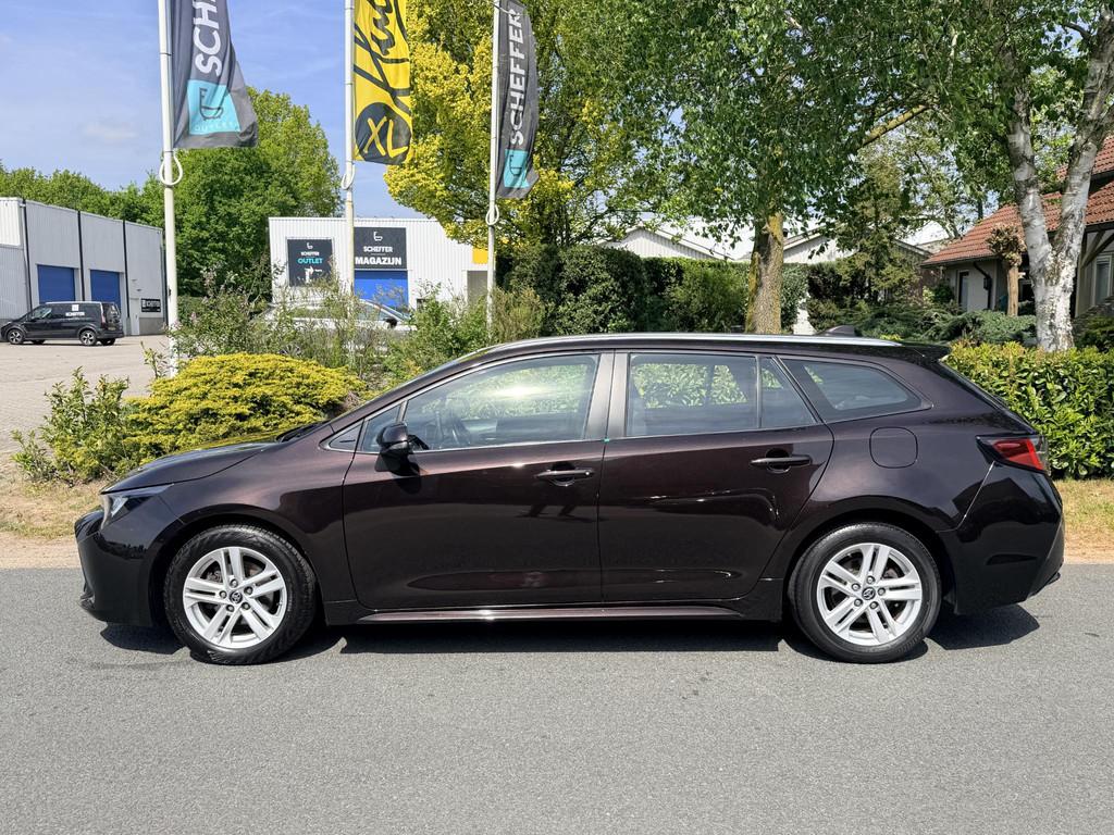 Toyota Corolla Touring Sports 1.8 Hybrid 122PK Automaat•Ca, Auto's, Toyota, Gebruikt, 4 cilinders, Bruin, Corolla