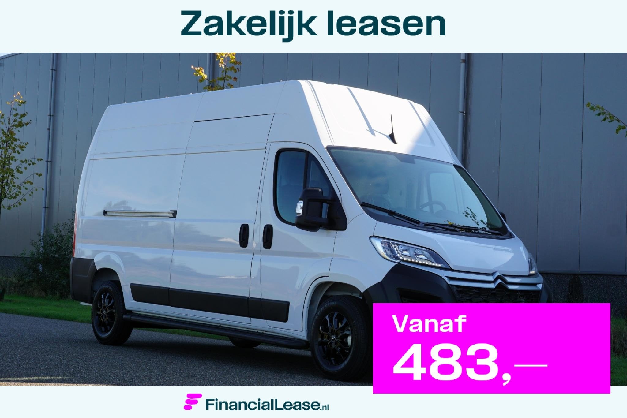 Citroen Jumper 2.2 BlueHDi 140 L3H3 3.5t BPM vrij |Nieuw |Ca, Voorwielaandrijving, Gebruikt, Euro 6, 4 cilinders