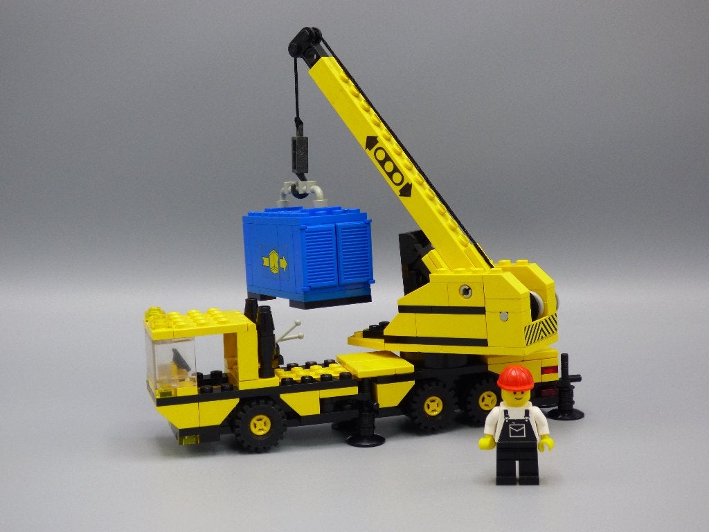 lego 6361 Mobiele kraan, Gebruikt, Lego, Ophalen of Verzenden, Complete set
