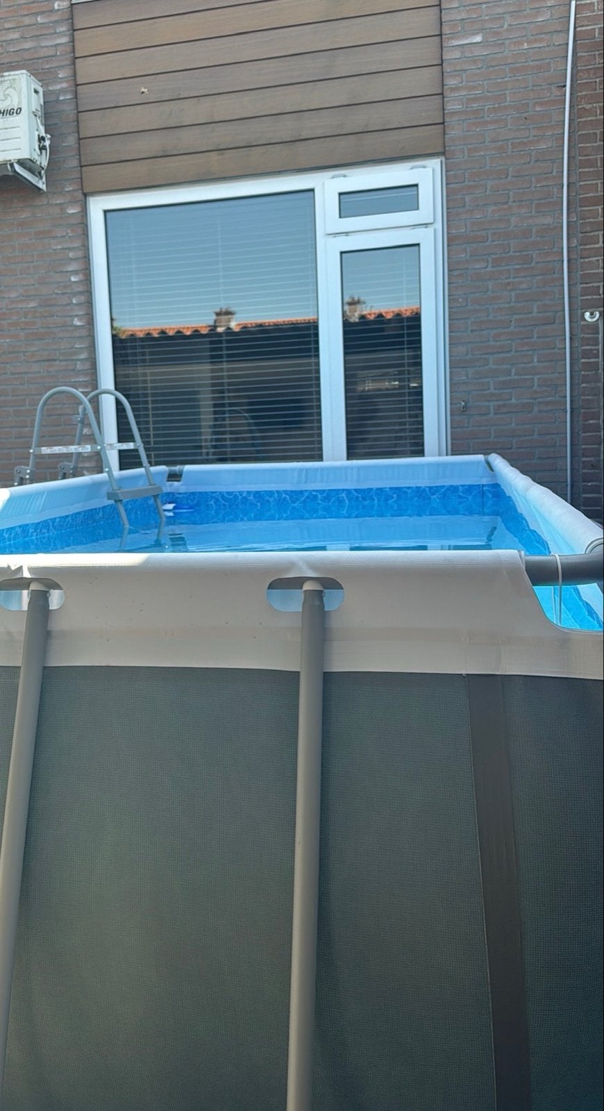 BESTWAY Power Steel zwembad 404x201x100 cm compleet, Tuin en Terras, Zwembaden, Ophalen, 200 tot 300 cm, 80 tot 120 cm, Zo goed als nieuw