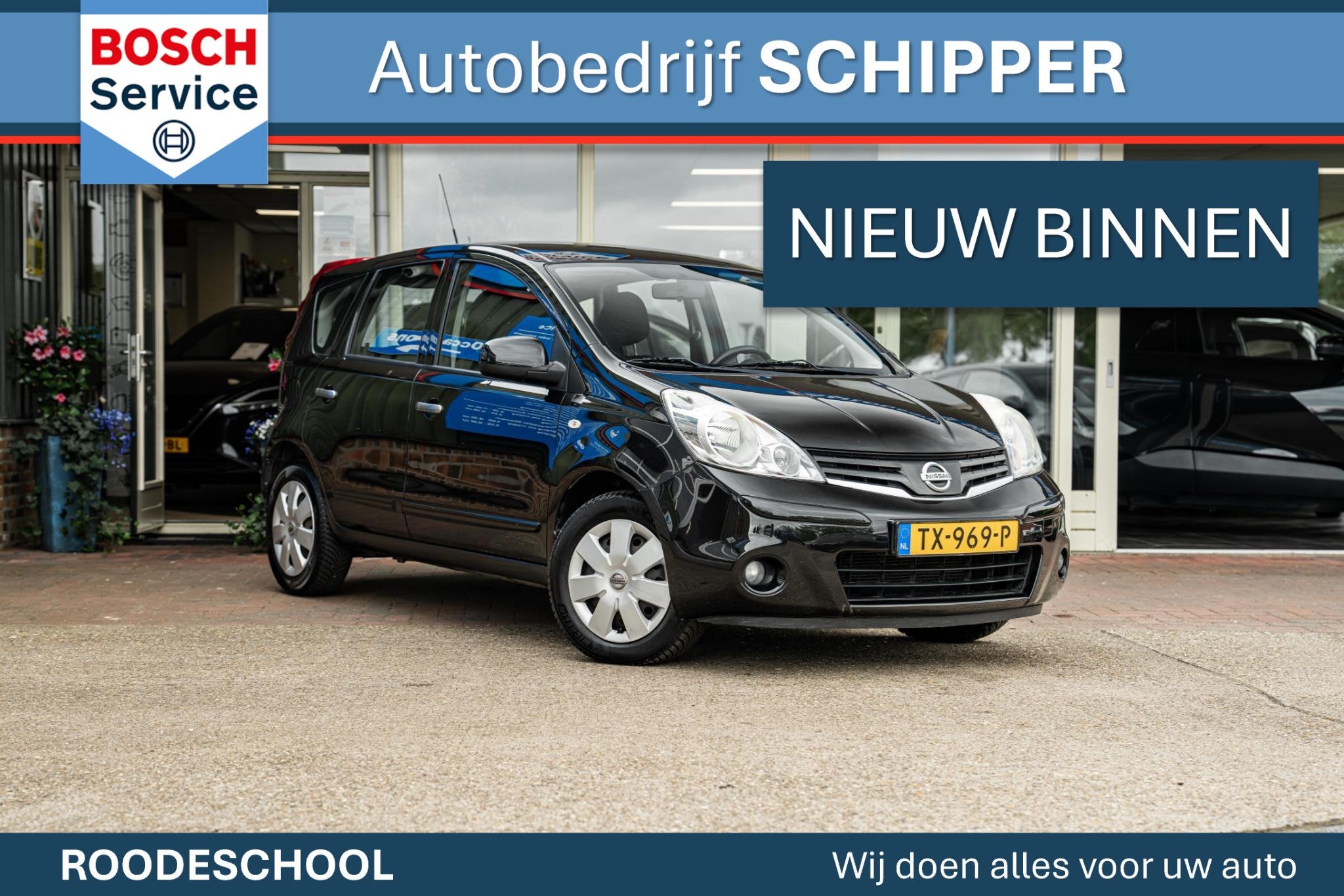 Nissan Note 1.6 Connect Edition, Auto's, Nissan, Bedrijf, Te koop, Note, ABS, Airbags, Airconditioning, Alarm, Automatische klimaatregeling