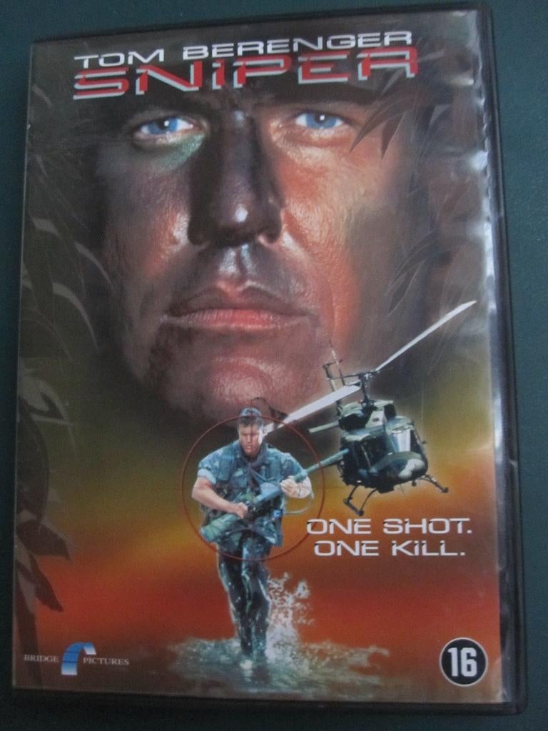 Sniper (1993), Cd's en Dvd's, Dvd's | Actie, Zo goed als nieuw, Actie, Vanaf 16 jaar, Ophalen of Verzenden