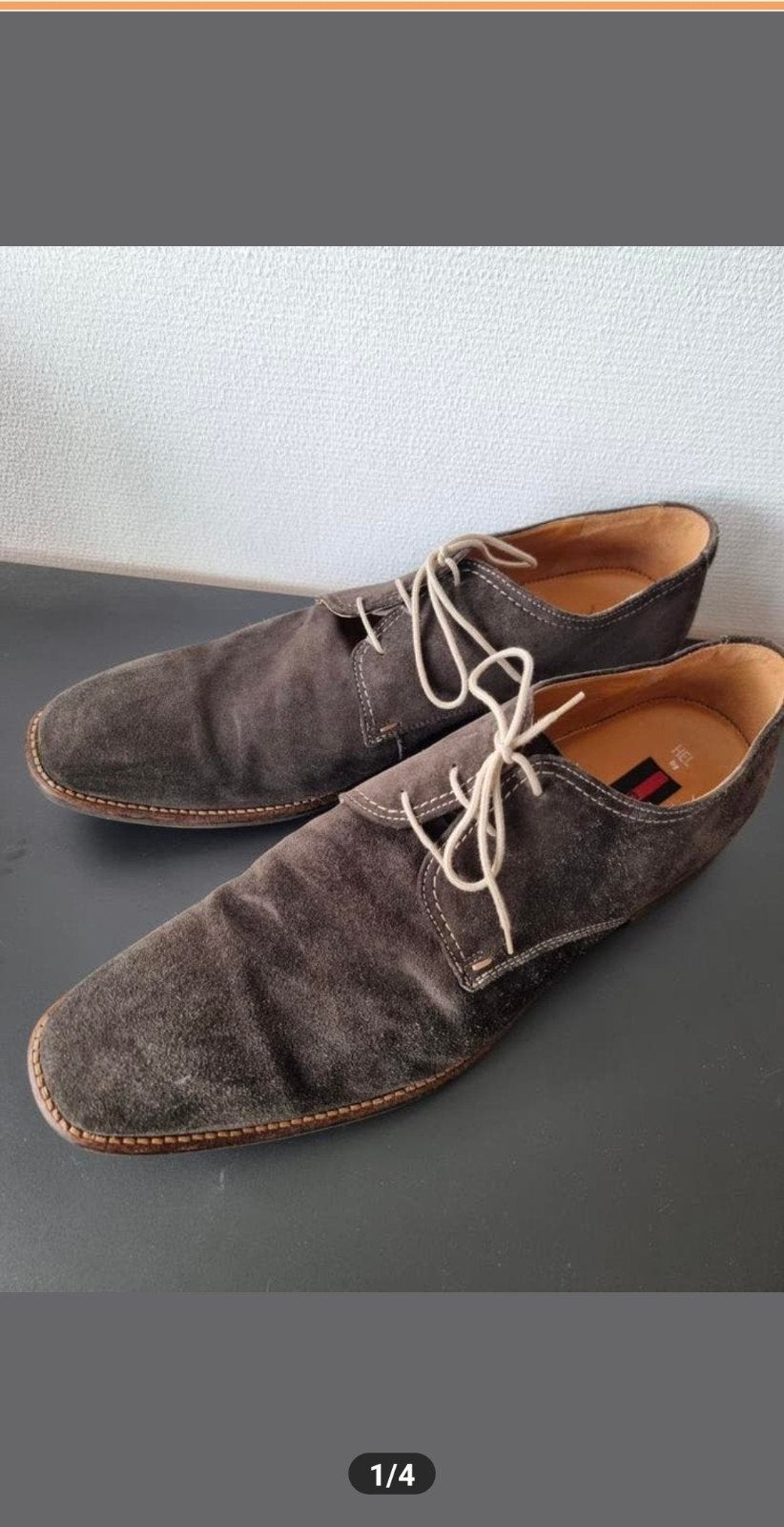 Lloyd suède veterschoenen bruin/grijs maat 48, Bruin, Lloyd, Ophalen of Verzenden, Zo goed als nieuw