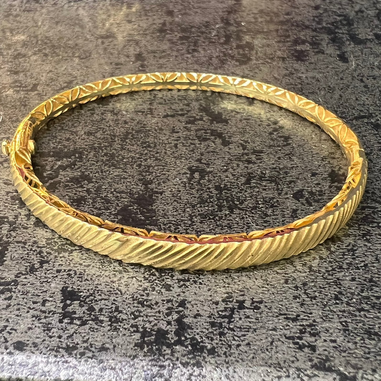 18 karaats gouden slavenarmband nieuw armband, Sieraden, Tassen en Uiterlijk, Ophalen of Verzenden, Nieuw, Goud